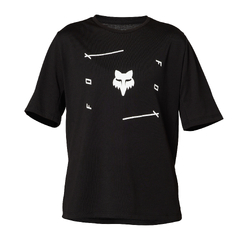 Fox Ranger DR Short Sleeve Jersey Veni Youth - Black