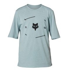 Fox Ranger DR Short Sleeve Jersey Veni Youth - Gunmetal - Large (HOT BUY)