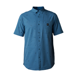 Fox Ranger Short Sleeve Woven Jersey - Dark Slate