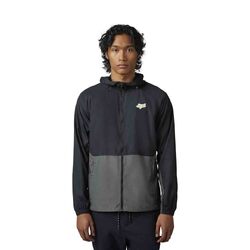 Fox Title Sponsor Windbreaker - Black - Medium (HOT BUY)