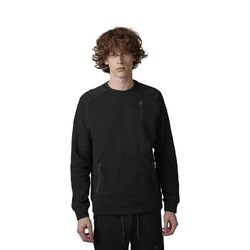 Fox Base Over Dwr Crew Fleece - Black - Medium