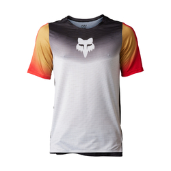 Fox Flexair Short Sleeve Jersey Novah - Black/White