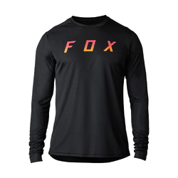Fox Ranger Long Sleeve Jersey Dose - Black