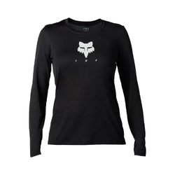 Fox Ranger Tru Dri Long Sleeve MTB Jersey Womens - Black - Small (HOT BUY)