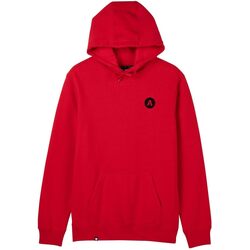 Fox Image Fleece Pullover - Flame Red - Medium