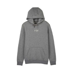 Fox Magnetic Fleece Pullover - Heather Grey - Medium