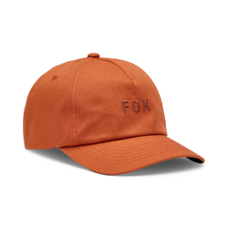 Fox Wordmark Adjustable Hat/Cap Womens - Orange (HOT BUY)