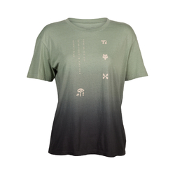 Fox Sensory DYE Short Sleeve Tee Womens - Kelp