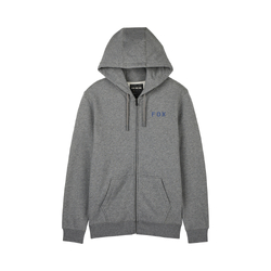 Fox Youth Flora Fleece Zip - Heather Grey - Medium