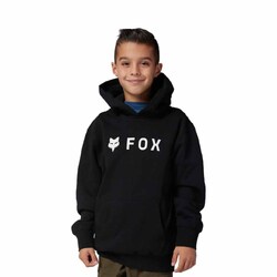 Fox Absolute Fleece Pullover Youth - Black - Medium (HOT BUY)