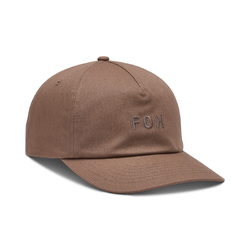 Fox Wordmark Adjustable Hat/Cap Womens - Charcoal (HOT BUY)