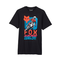 Fox x Pro Circuit Premium Short Sleeve Tee - Black - Medium (HOT BUY)