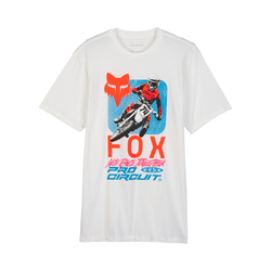 Fox x Pro Circuit Premium Short Sleeve Tee - White - Medium (HOT BUY)