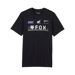 Fox x Honda Premium Short Sleeve Tee - Black - Medium (HOT BUY)