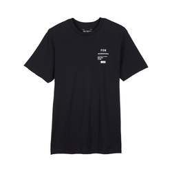 Fox Numerical Premium Short Sleeve Tee - Black - Medium (HOT BUY)