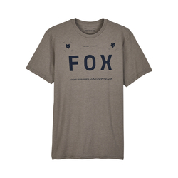 Fox Aviation Premium Short Sleeve Tee - Heather Graphite - Medium (HOT BUY)