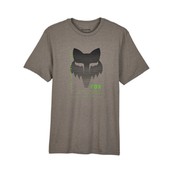 Fox Dispute Premium Short Sleeve Tee - Heather Graphite - Medium (HOT BUY)