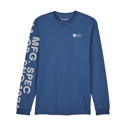 Fox Barge Prem LS Tee - Indigo - Medium (HOT BUY)