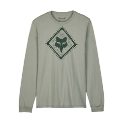 Fox LEO Premium Long Sleeve Tee - Grey - Medium (HOT BUY)