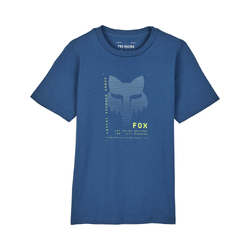 Fox Dispute Premium Short Sleeve Tee Youth - Indigo - Medium (HOT BUY)