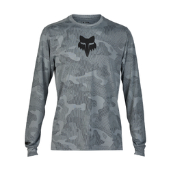 Fox Ranger TRU DRI Long Sleeve Jersey - Clear/Grey