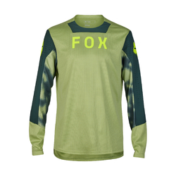 Fox Defend Long Sleeve Jersey Taunt - Green