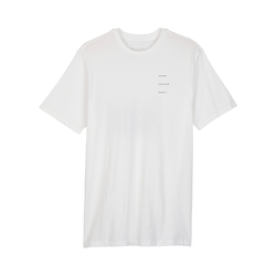 Fox Sipping Premium Short Sleeve Tee - White - Medium (HOT BUY)