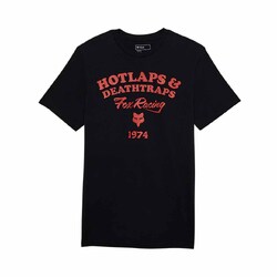 Fox Hotlaps Short Sleeve Premium Tee - Black