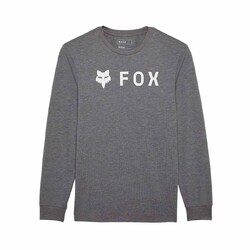 Fox Absolute Long Sleeve Tech Tee - Heather Graphite