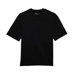 Fox Wordmark OV Short Sleeve Tee - Black