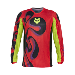 Fox 180 Emotion Jersey - Fluro Red