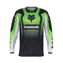 Fox 180 Kawasaki Jersey - Fluro Green