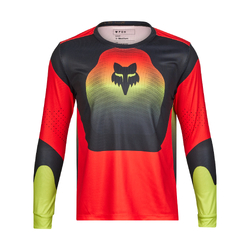 Fox Ranger Long Sleeve Jersey Revise Youth - Red/Yellow
