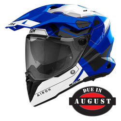 Airoh Commander 2 Reveal Adventure Helmet - Gloss Blue