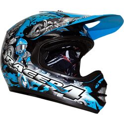 RXT Racer 4 MX Helmet Youth - Blue