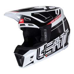 Leatt Helmet Kit Moto 7.5 V24 - Black/White