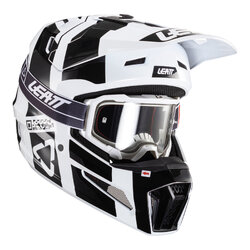 Leatt Helmet Kit Moto 3.5 V24 - Black/White