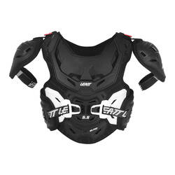 Leatt Chest Protector 5.5 Pro HD Junior - Black/White - OS