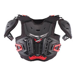 Leatt 4.5 Pro Junior Chest Protector - Black/Red