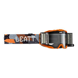 Leatt 6.5 Velocity Goggle - Roll-Off 83% - Orange/Clear