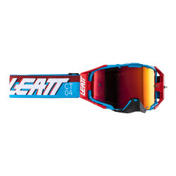 Leatt 6.5 Velocity Goggle Iriz - 28% - Cyan/Red