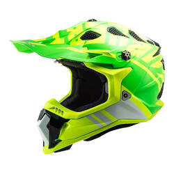 LS2 MX700 Subverter EVO Gammax - Green/Hi-Vis/Yellow