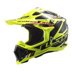 LS2 MX700 Subverter EVO Stomp - Hi-Vis/Yellow/Black