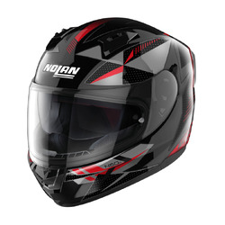 NOLAN N60-6 Full Face Wiring - Black/Red/Silver