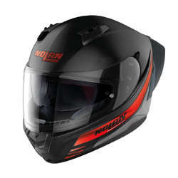 NOLAN N60-6 Sport Full Face Outset - Fluro Black/Red