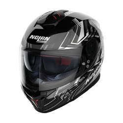 NOLAN N80-8 Full Face Turbolence - Black/White