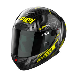 NOLAN x-804 RS Full Face Spectre - Neon Yellow/Chrome