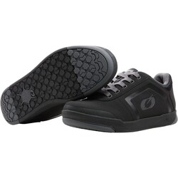 Oneal Pinned Flat Shoe - Black/Grey