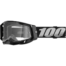 100% Racecraft 2 Goggle Black - Clear