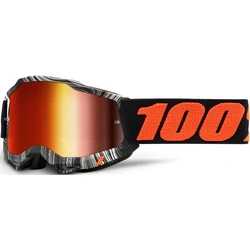 100% Accuri 2 Goggle Youth Geospace - Mirror Red